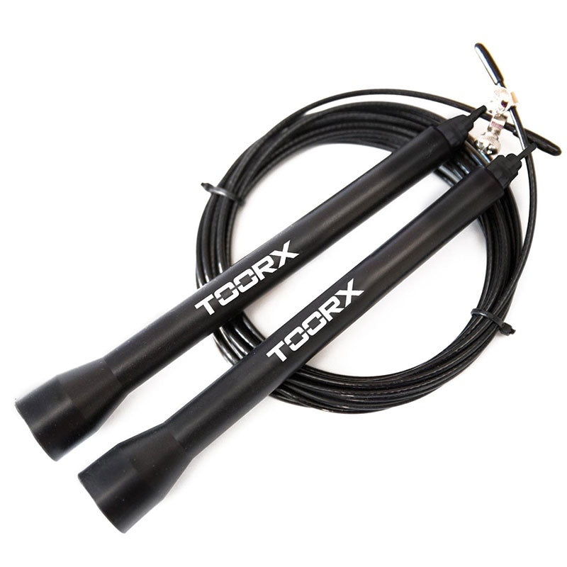 Toorx Σχοινάκι Άλματος με Συρματόσχοινο - AHF 086 - Black - 10-432-055