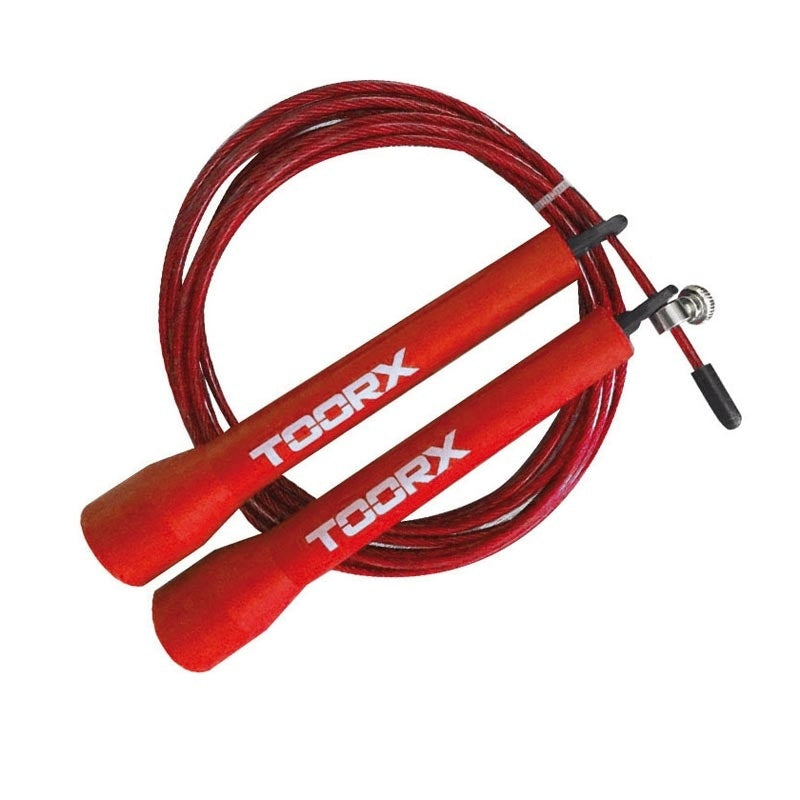 Toorx Σχοινάκι Άλματος με Συρματόσχοινο - AHF 102 - Red - 10-432-160