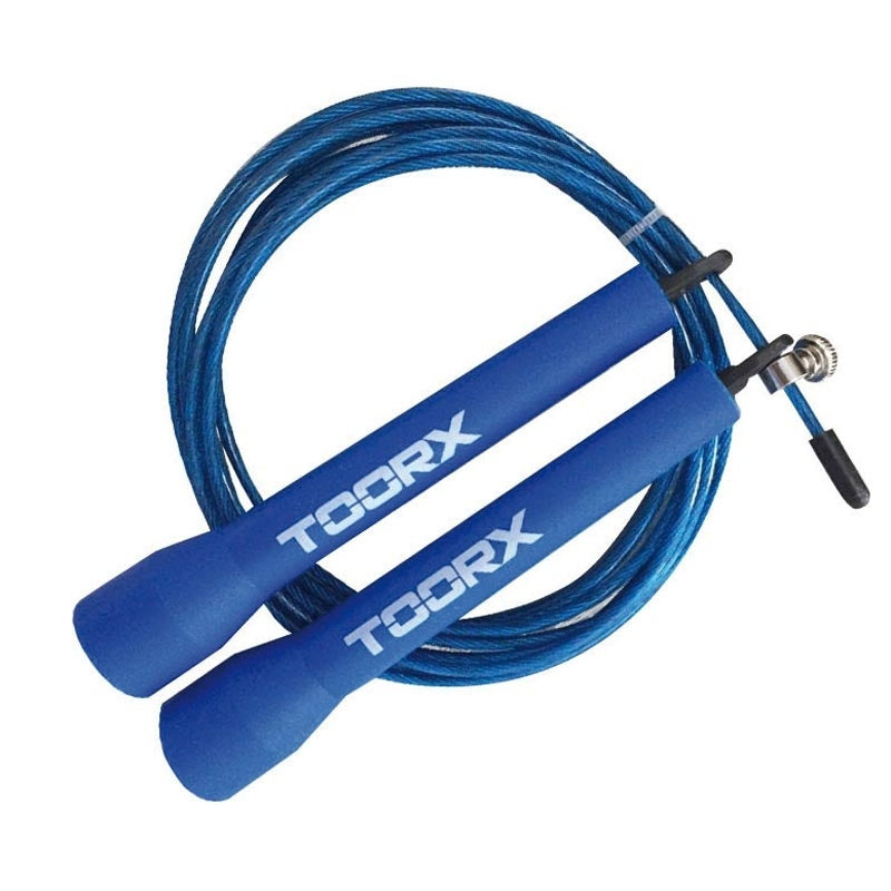 Toorx Σχοινάκι Άλματος με Συρματόσχοινο - AHF 103 - Blue - 10-432-161