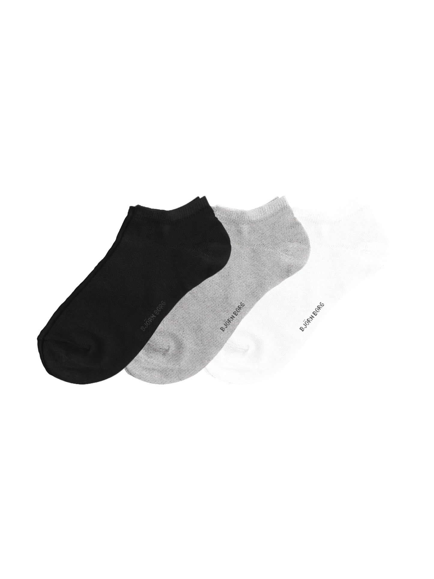 Bjorn Borg Κάλτσες Unisex 3 ζεύγη - Essential Socks 3p - White/Melange/Black