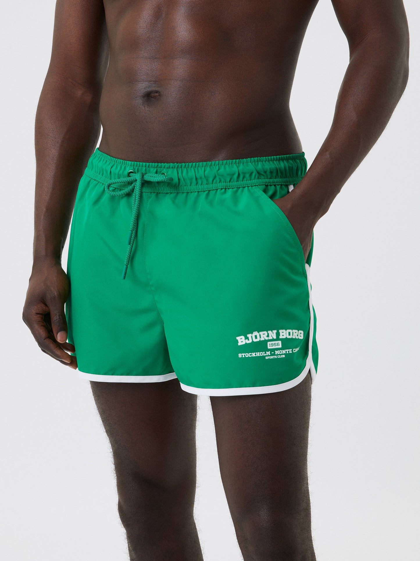 Bjorn Borg Ανδρικό Μαγιό - Borg Retro Swim Shorts - Jolly Green
