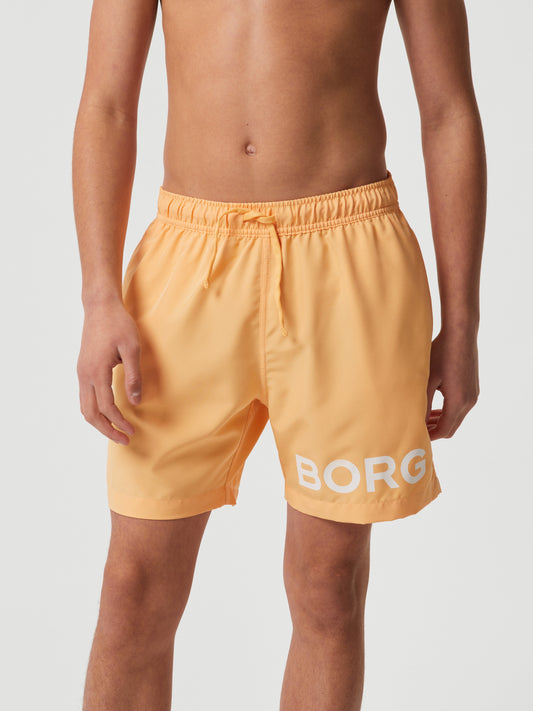 Bjorn Borg Παιδικό Μαγιό Σόρτς Για Αγόρια - Borg Swim Shorts - Apricot Cream