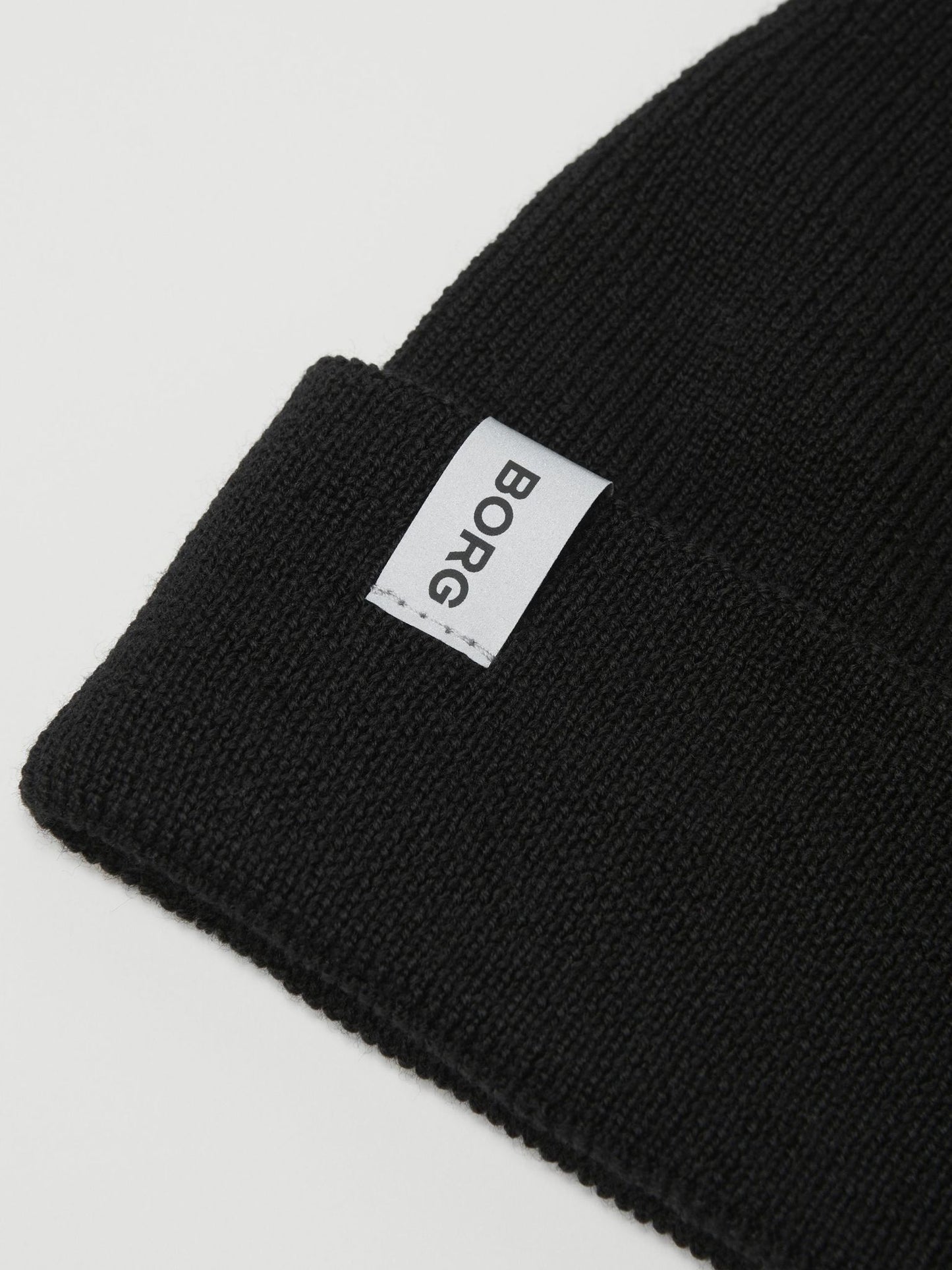 Bjorn Borg Σκούφος Unisex - Borg Merino Running Beanie - Black Beauty