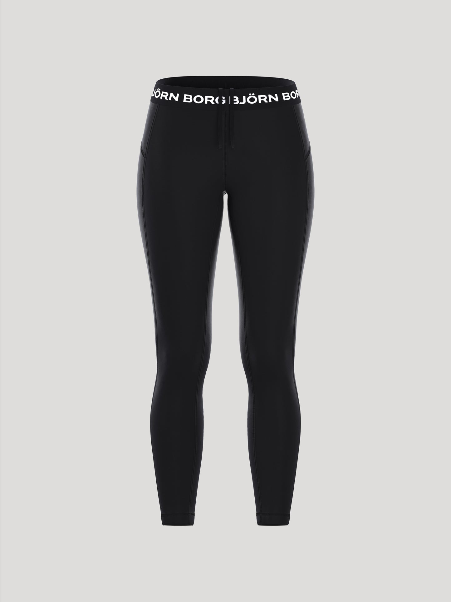 Bjorn Borg Γυναικείο Αθλητικό Κολάν - Borg Essential Tights - Black Beauty