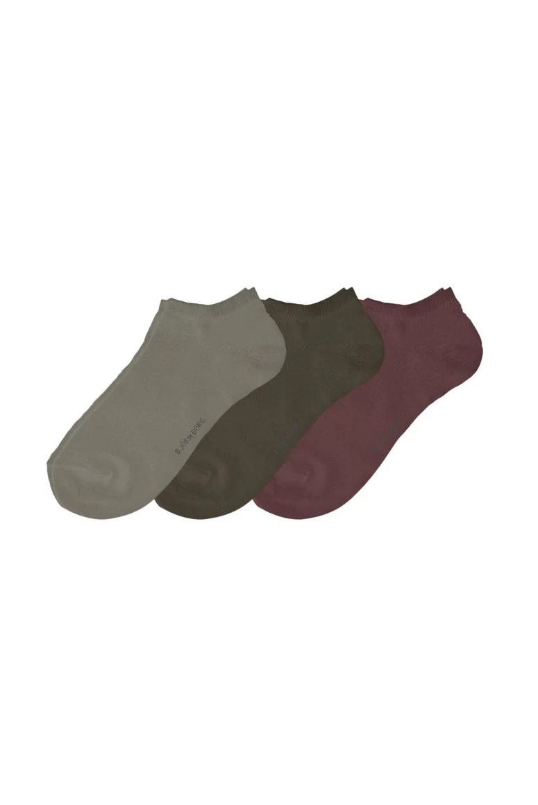 Bjorn Borg Κάλτσες Unisex 3 Ζεύγη - Essential Steps 3p - Multicolor