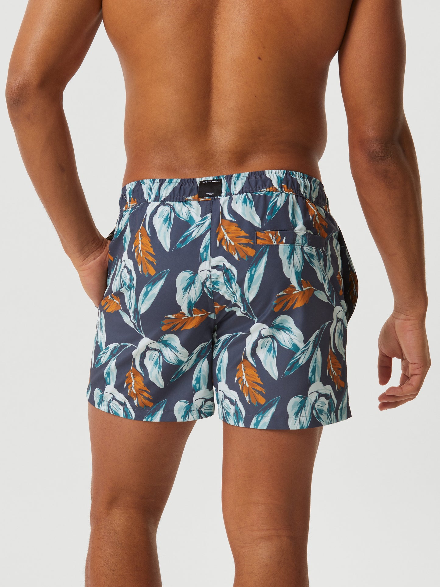 Bjorn Borg Ανδρικό Μαγιό Σόρτς - Borg Print Swim Shorts - Meadow Big 2