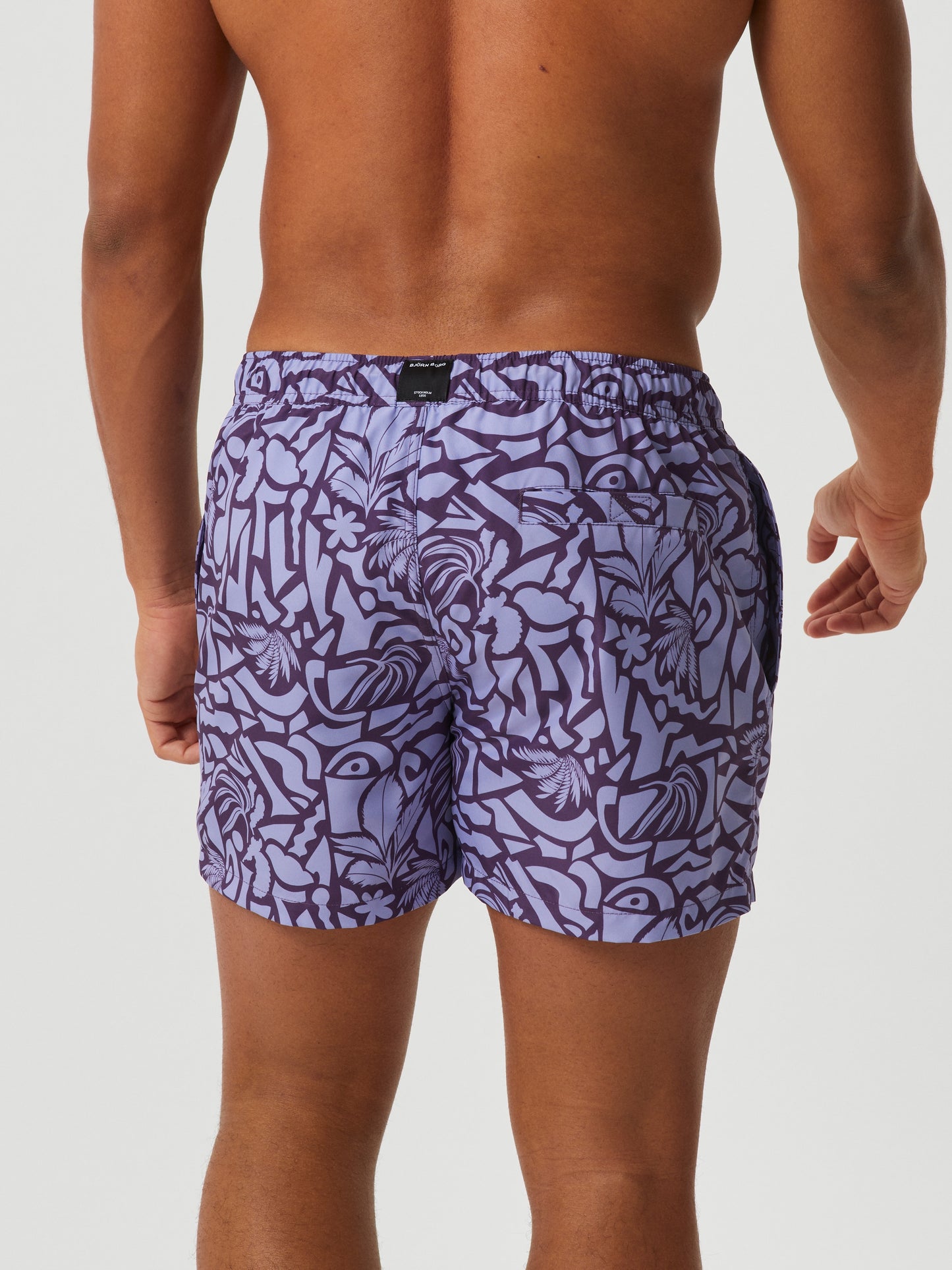 Bjorn Borg Ανδρικό Μαγιό Σόρτς - Borg Print Swim Shorts - Vacay Big 2