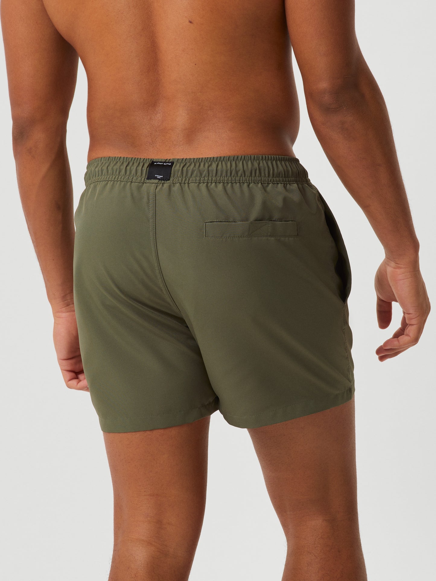Bjorn Borg Ανδρικό Μαγιό Σόρτς - Borg Solid Swim Shorts - Beetle