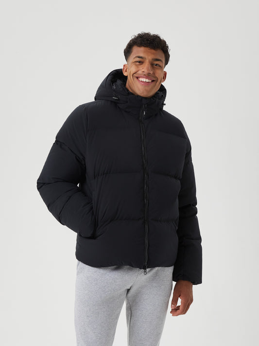 Bjorn Borg Ανδρικό Μπουφάν - Centre Puffer Jacket - Black Beauty
