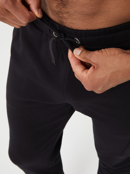 Bjorn Borg Ανδρικό Παντελόνι - Centre Tapered Pocket Pants - Black Beauty