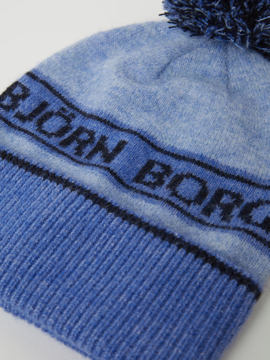 Bjorn Borg Σκούφος - Borg Pom Beanie - Country Blue