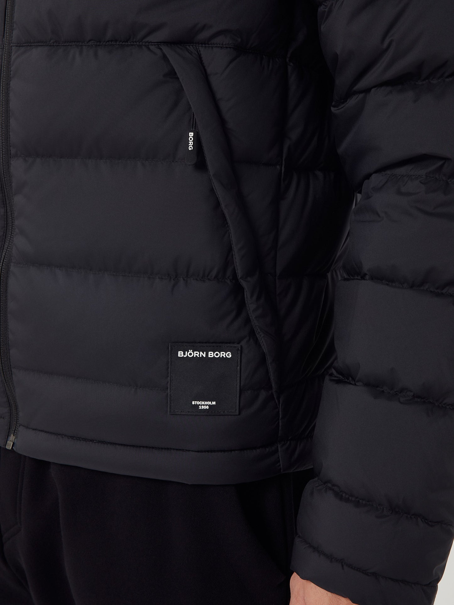 Bjorn Borg Ανδρικό Μπουφάν - Centre Down Jacket - Black Beauty