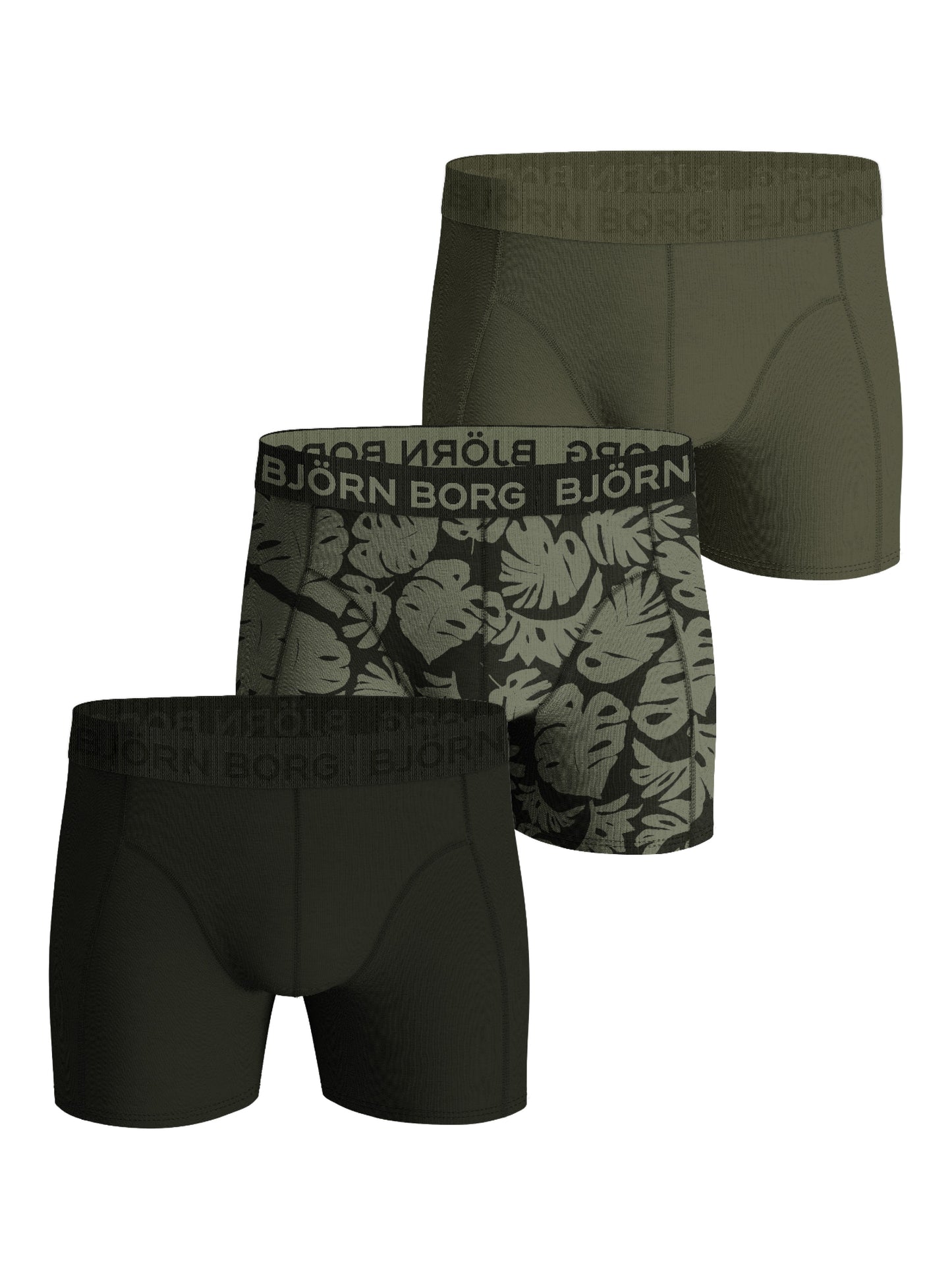 Bjorn Borg Ανδρικά Εσώρουχα 3 τεμ. - Cotton Stretch Boxer 3p - Multicolor
