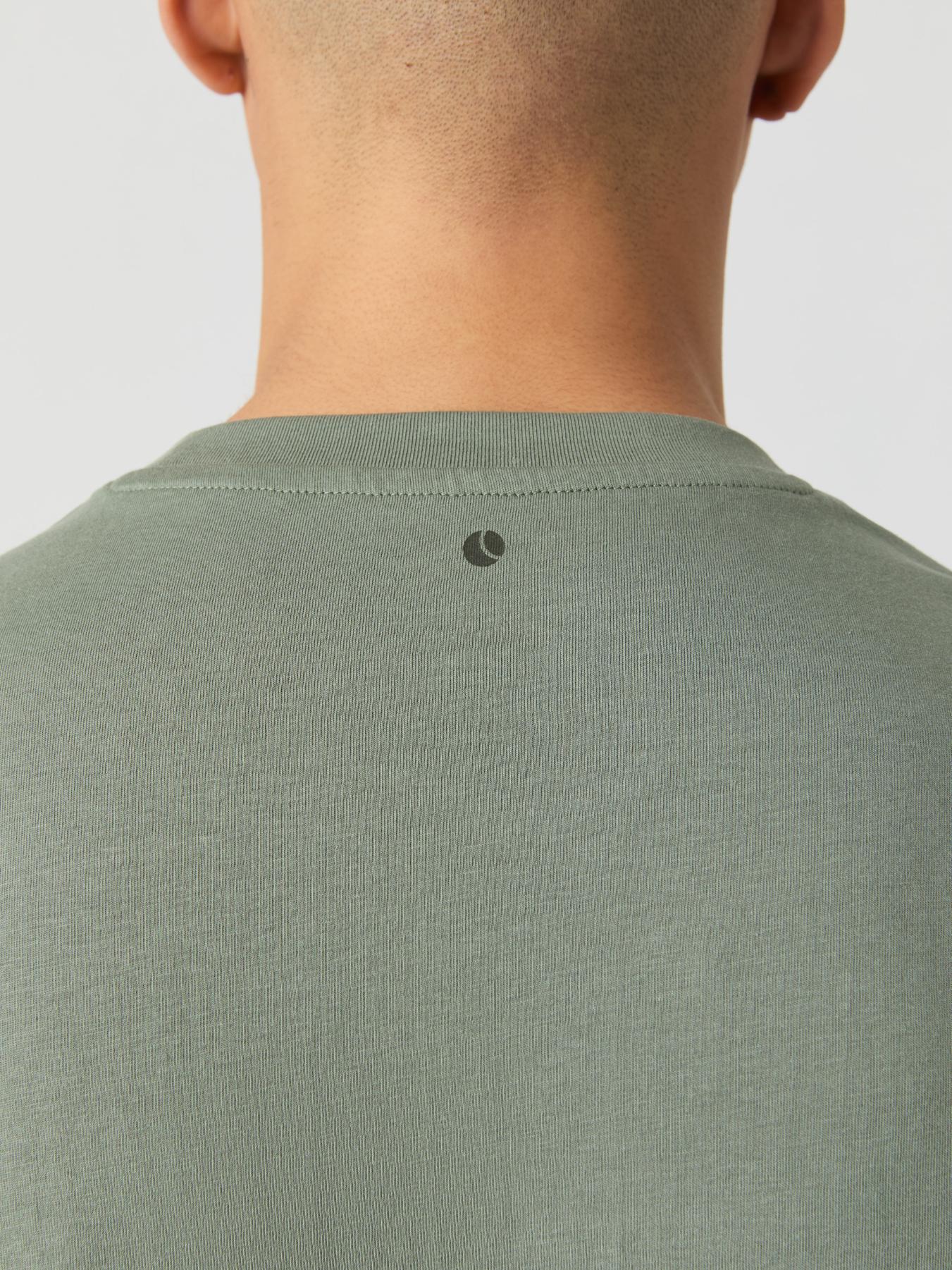 Bjorn Borg Ανδρικό Αθλητικό T-Shirt - Borg Cotton T-Shirt - Agave Green