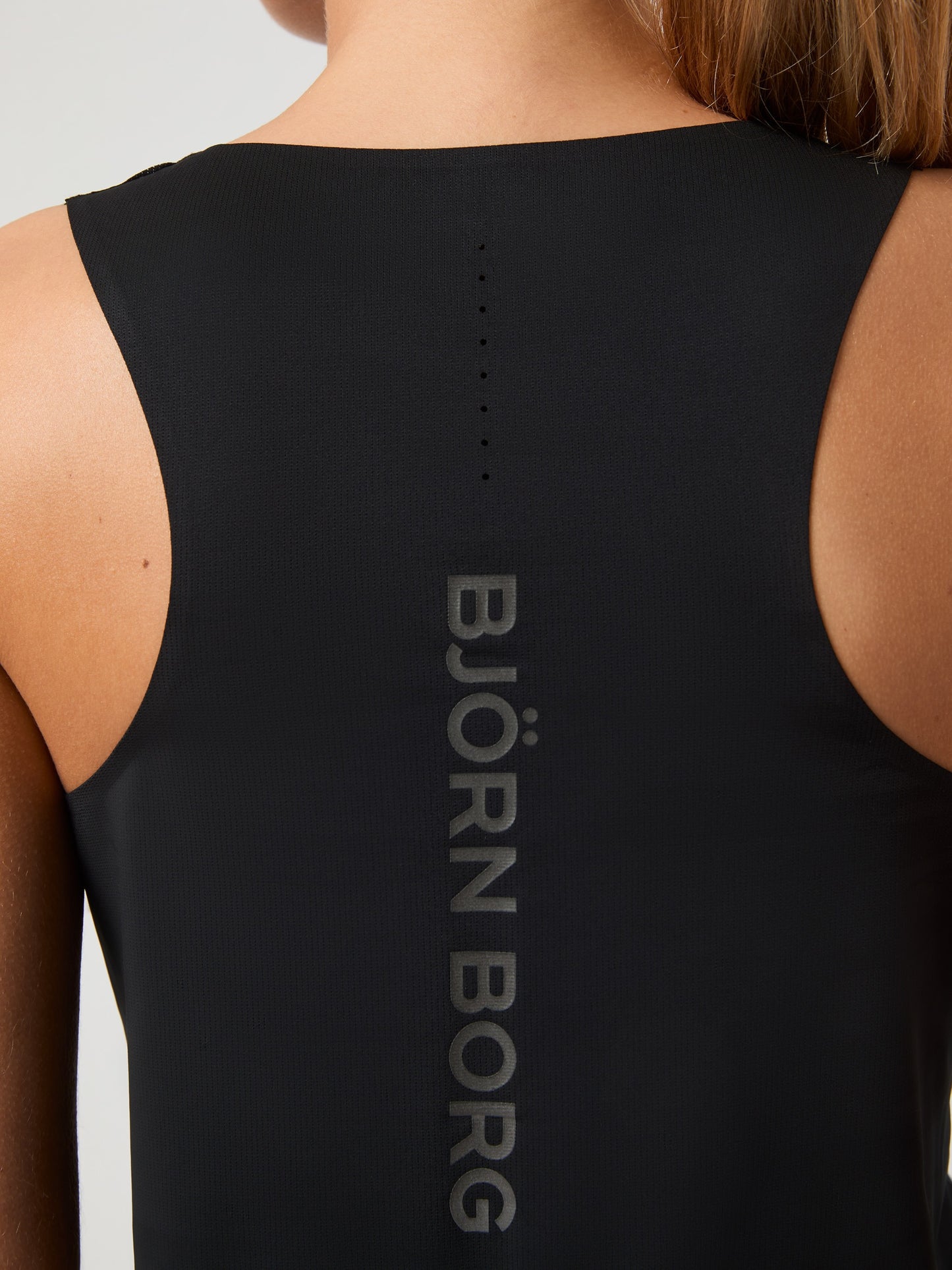 Bjorn Borg Γυναικεία Αμάνικη Αθλητική Μπλούζα - Running Feather Tank - Black Beauty