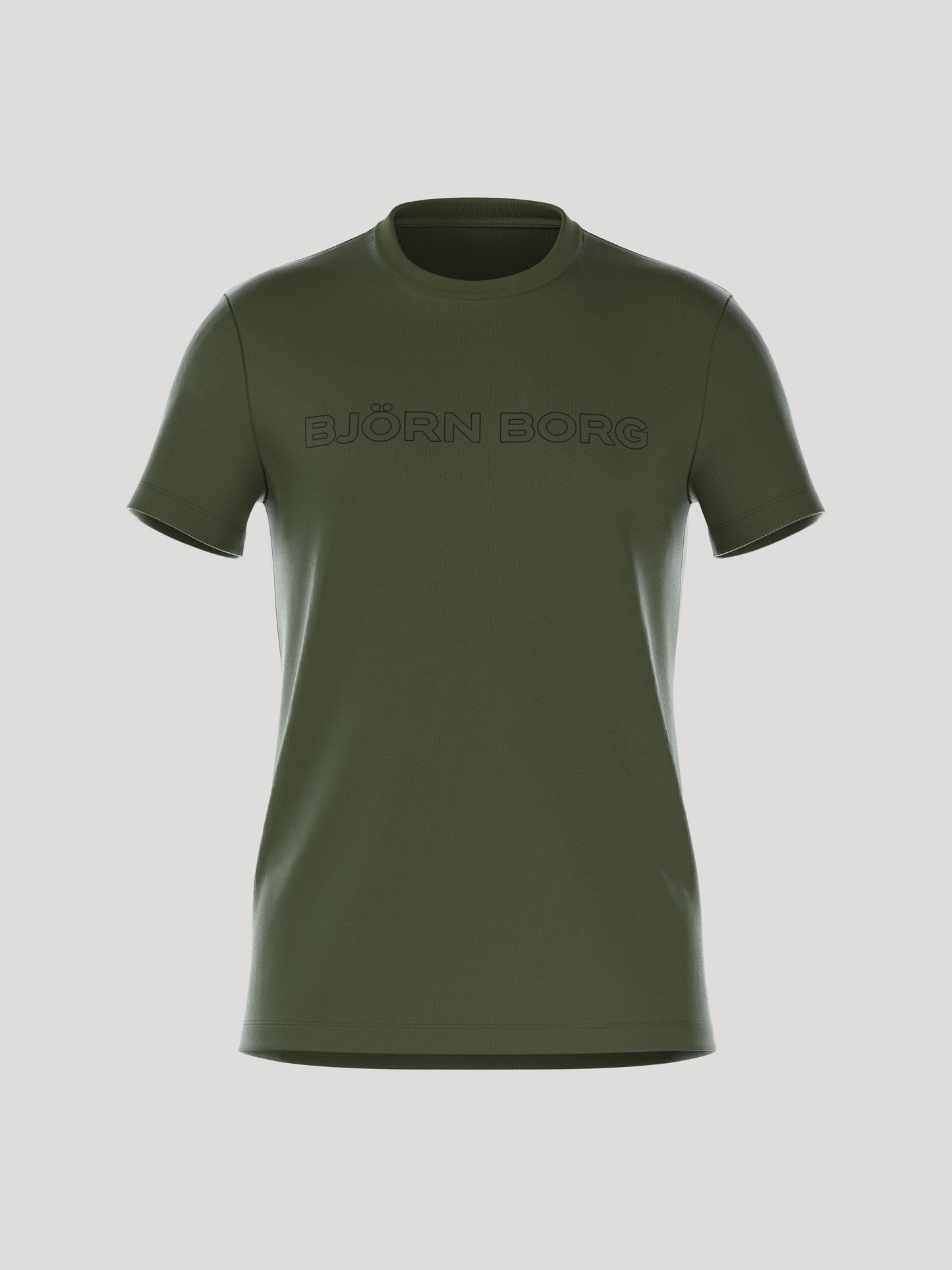 Bjorn Borg Ανδρικό Αθλητικό T-Shirt - Borg Essential 3 T-Shirt - Rifle Green