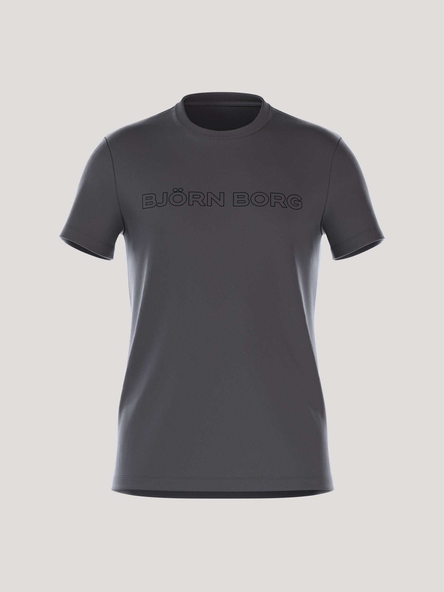 Bjorn Borg Ανδρικό Αθλητικό Τ-Shirt - Borg Essential 3 - Forged Iron