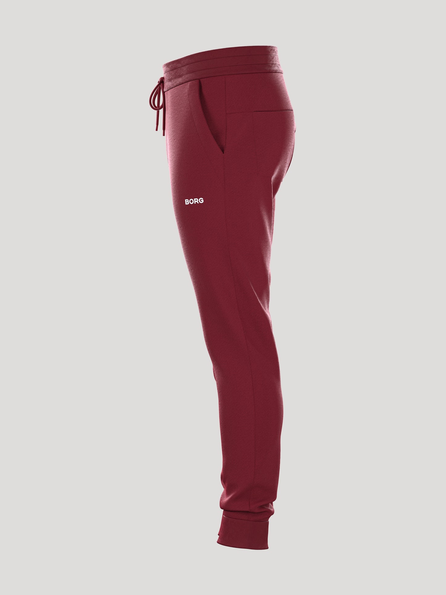 Bjorn Borg Ανδρικό Παντελόνι Φόρμας - Borg Essential 4 Pants - Biking Red