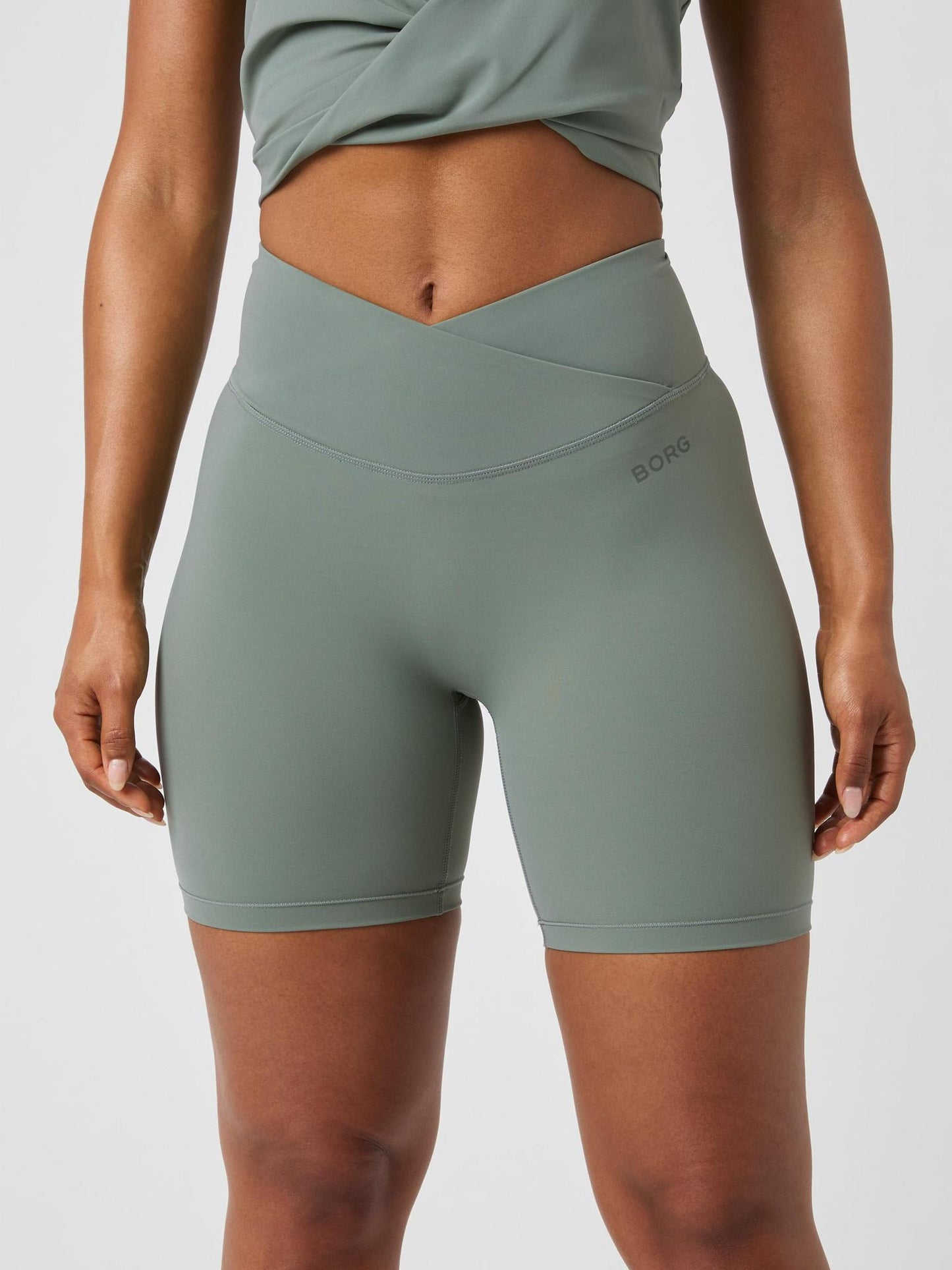 Bjorn Borg Γυναικείο Αθλητικό Κολάν - Studio Cross Shorts - Green