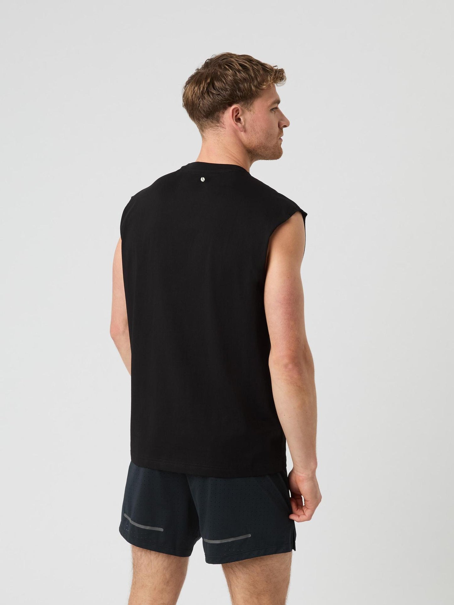 Bjorn Borg Ανδρικό Αθλητικό T-Shirt - Gym Sleeveless T-Shirt - Black Beauty