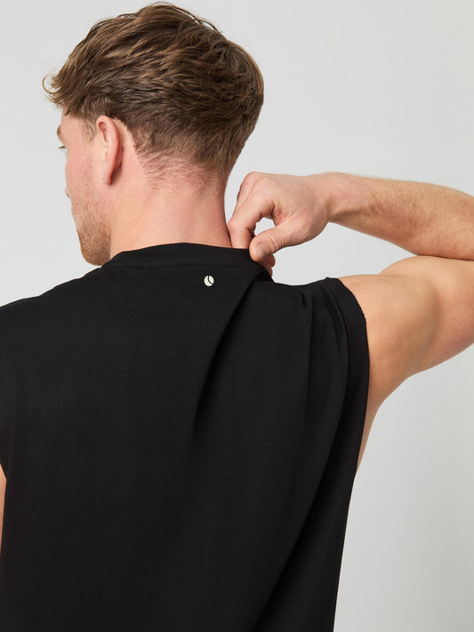 Bjorn Borg Ανδρικό Αθλητικό T-Shirt - Gym Sleeveless T-Shirt - Black Beauty