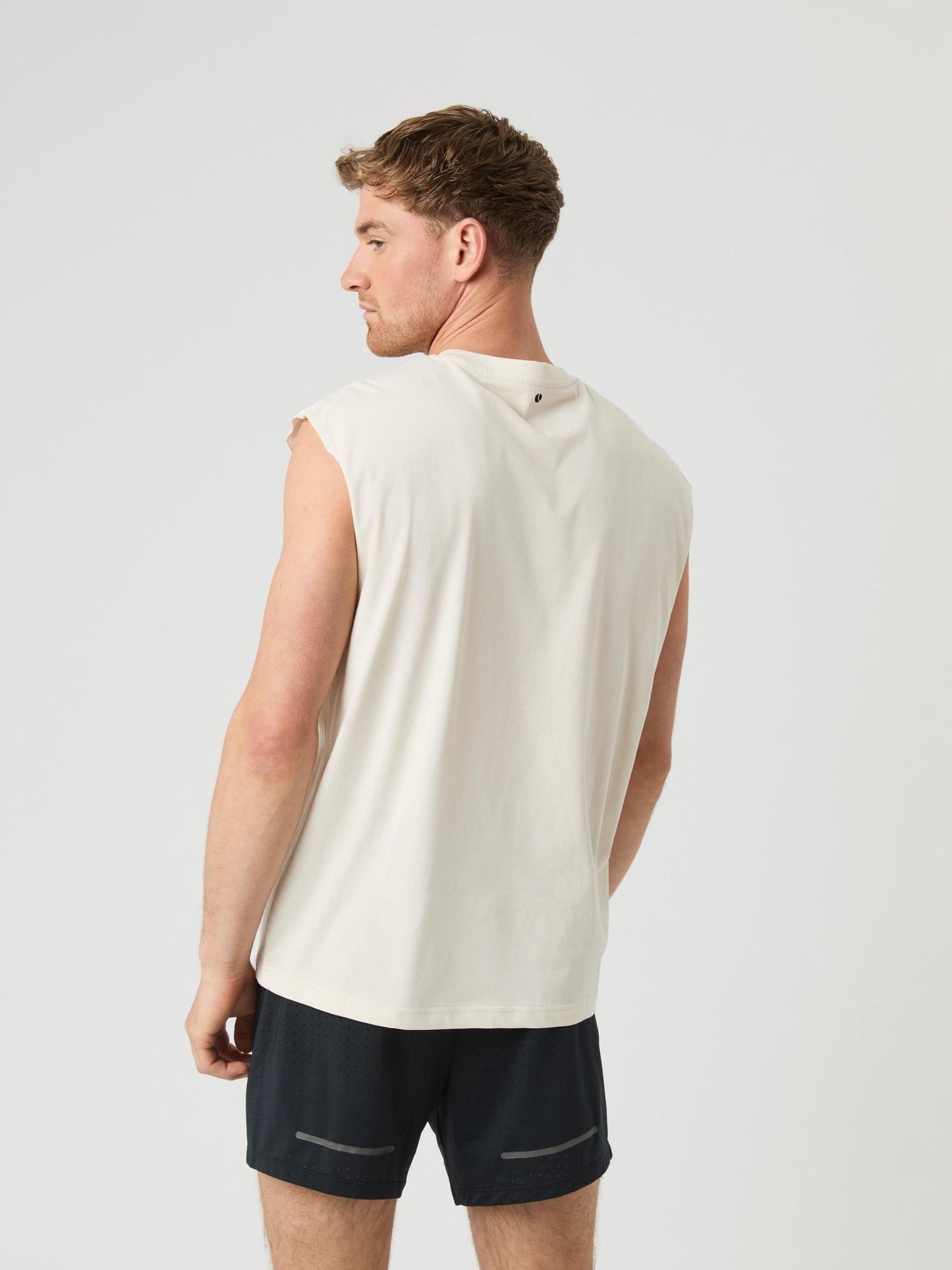 Bjorn Borg Ανδρικό Αθλητικό T-Shirt - Gym Sleeveless T-Shirt - Birch