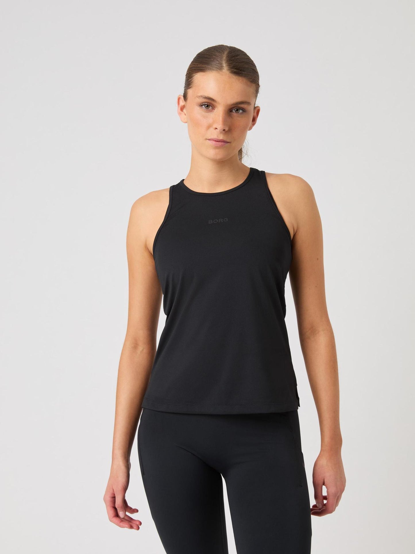 Bjorn Borg Γυναικεία Αμάνικη Αθλητική Μπλούζα - Borg Racerback Tank Top - Black
