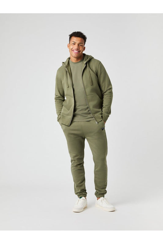 Bjorn Borg Ανδρική Ζακέτα Με Κουκούλα - Centre Zip Hoodie - Dusty Olive