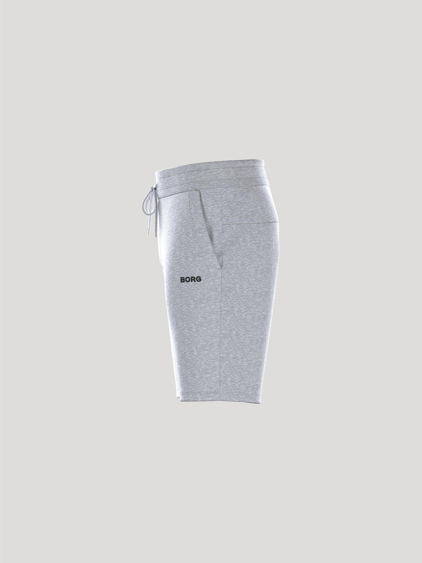 Bjorn Borg Ανδρικό Αθλητικό Σόρτς - Borg Essential 4 Sweatshorts - Light Grey