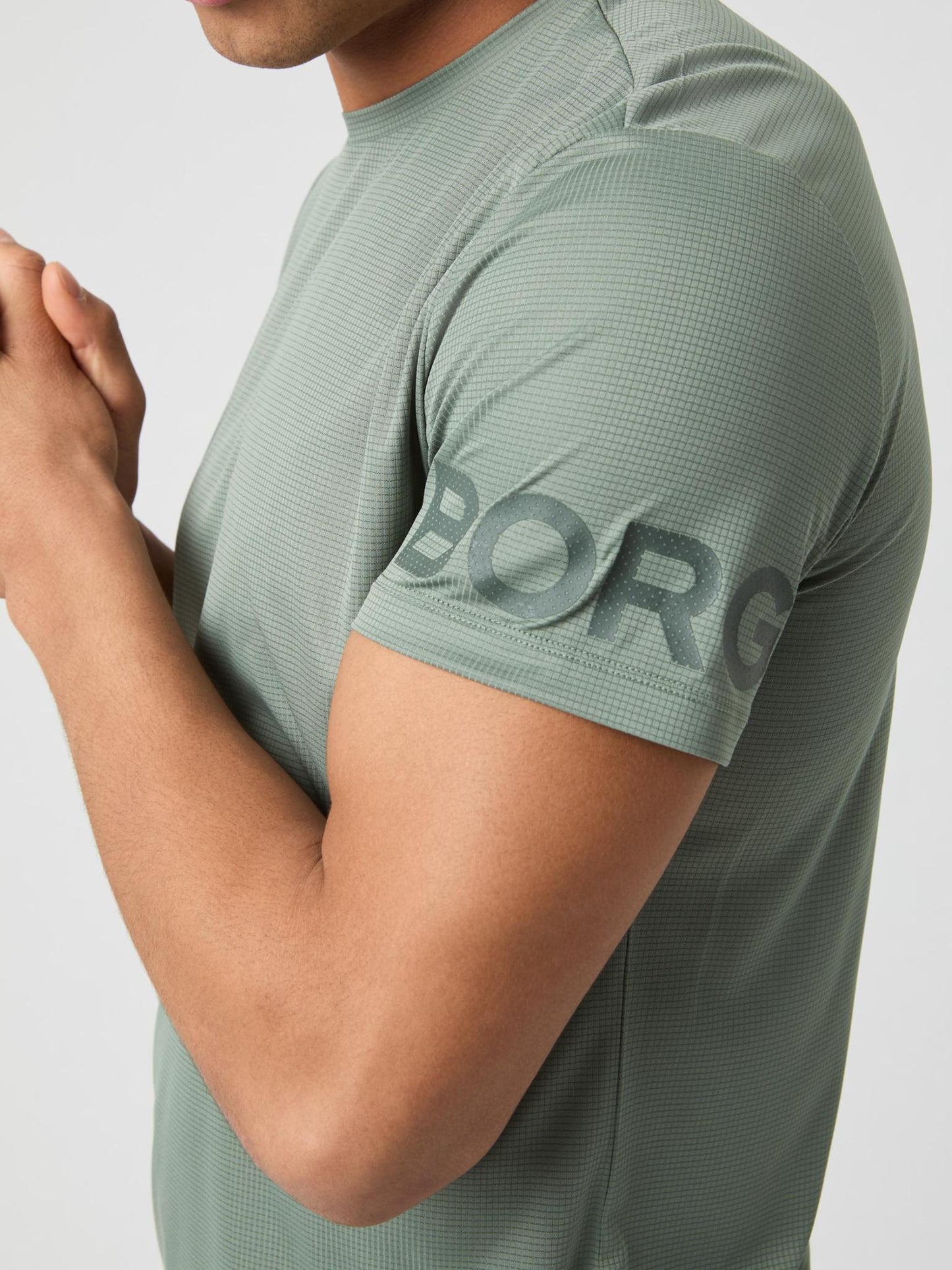 Bjorn Borg Ανδρικό T-Shirt - Borg Light T-Shirt - Agave Green