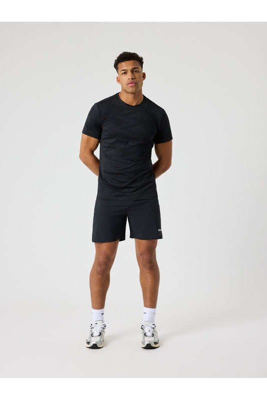 Bjorn Borg Ανδρικό T-Shirt - Borg Performance T-Shirt - Black Beauty