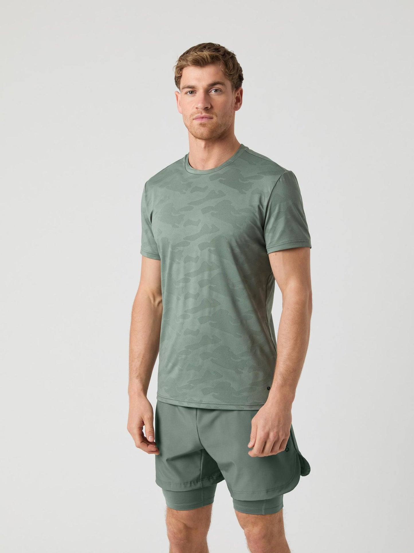 Bjorn Borg Ανδρικό T-Shirt - Borg Performance T-Shirt - Agave Green