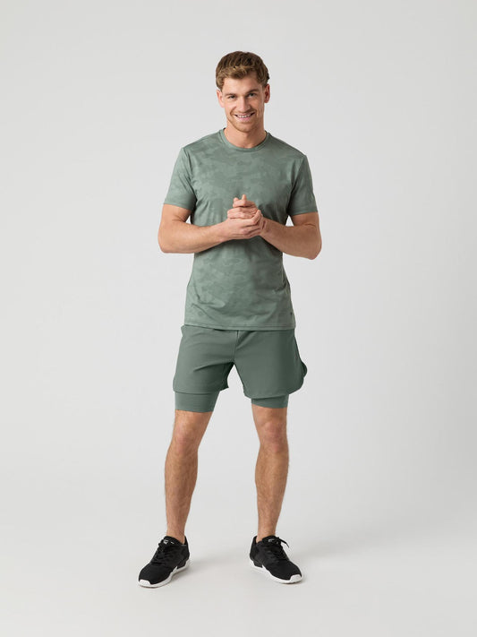 Bjorn Borg Ανδρικό T-Shirt - Borg Performance T-Shirt - Agave Green