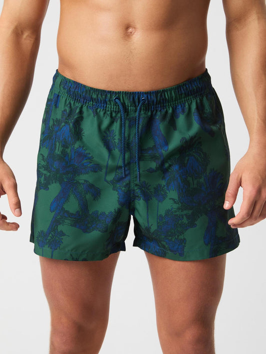 Bjorn Borg Ανδρικό Μαγιό - Borg Print Swim Shorts - BB Palm Beach Big 1