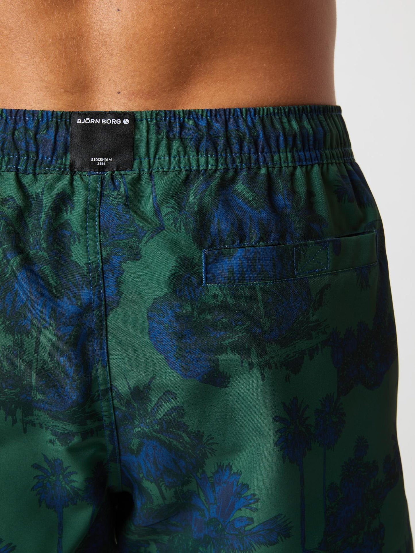 Bjorn Borg Ανδρικό Μαγιό - Borg Print Swim Shorts - BB Palm Beach Big 1