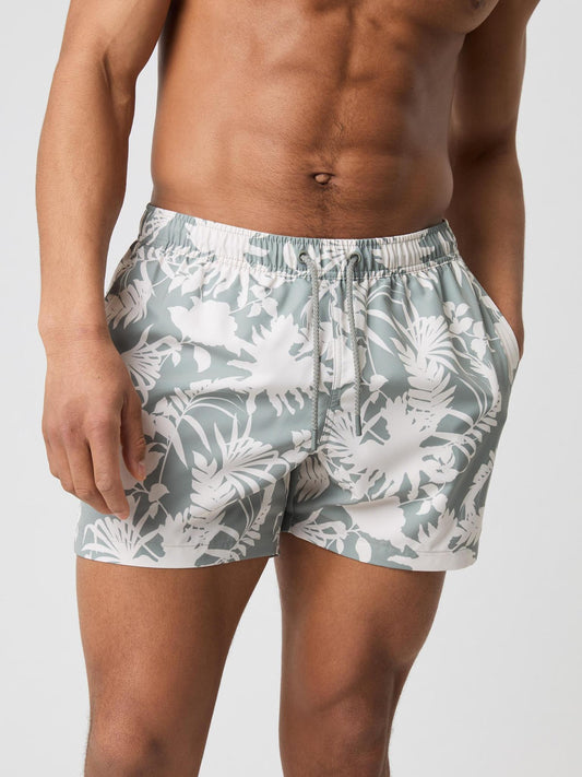 Bjorn Borg Ανδρικό Μαγιό - Borg Print Swim Shorts - BB Dark Jungle 5