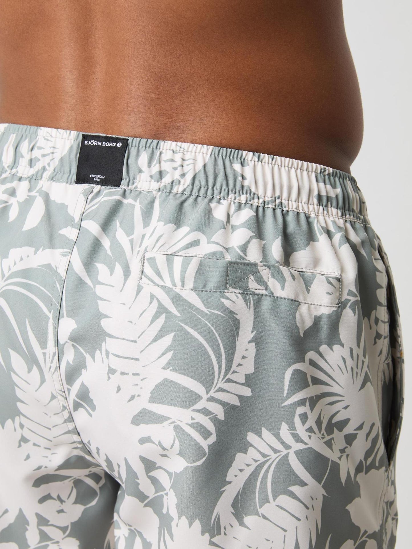 Bjorn Borg Ανδρικό Μαγιό - Borg Print Swim Shorts - BB Dark Jungle 5