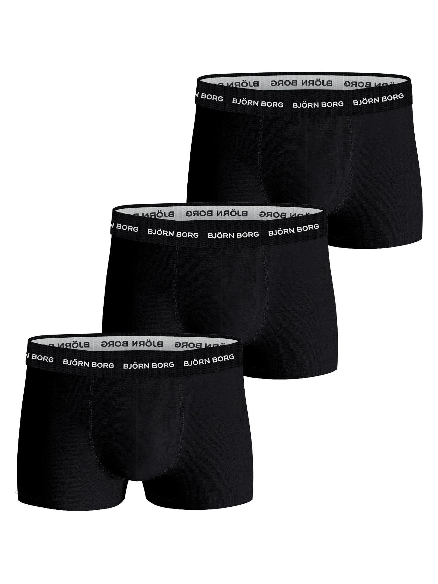 Bjorn Borg Ανδρικά Εσώρουχα 3τεμ. - Cotton Stretch Trunk 3p - Multicolor