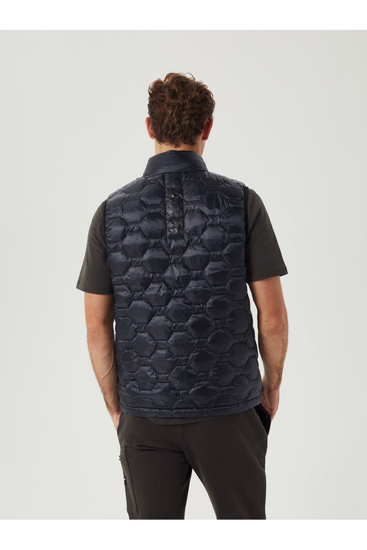 Bjorn Borg Ανδρικό Αμάνικο Μπουφάν - Down Liner Vest - Black Beauty