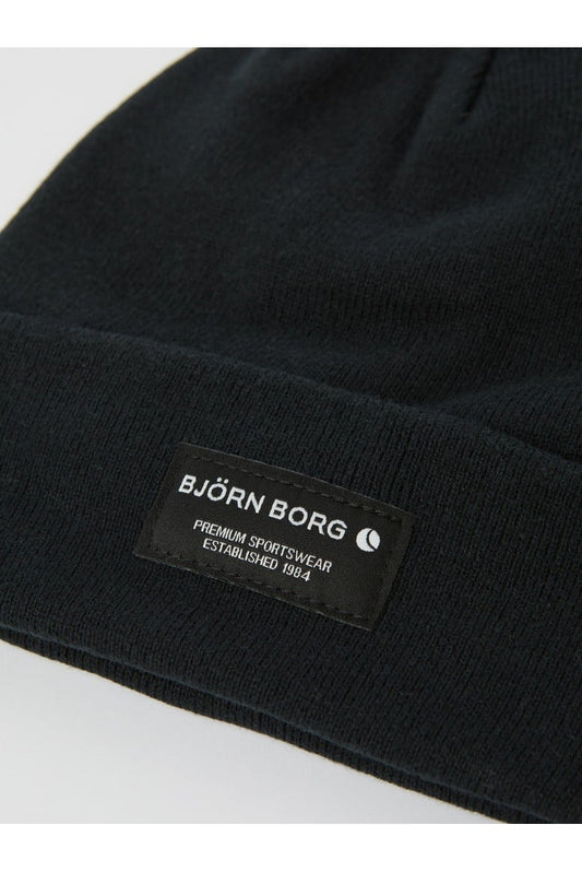 Bjorn Borg Σκούφος - Centre Beanie - Black Beauty
