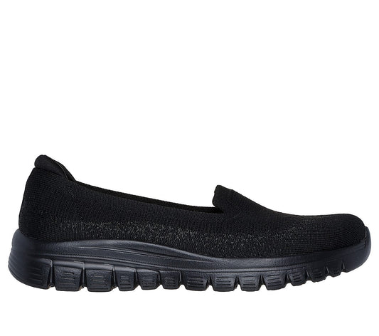 Skechers Παπούτσι Γυναικείο - Graceful-View Finder - 100697-BBK - Black