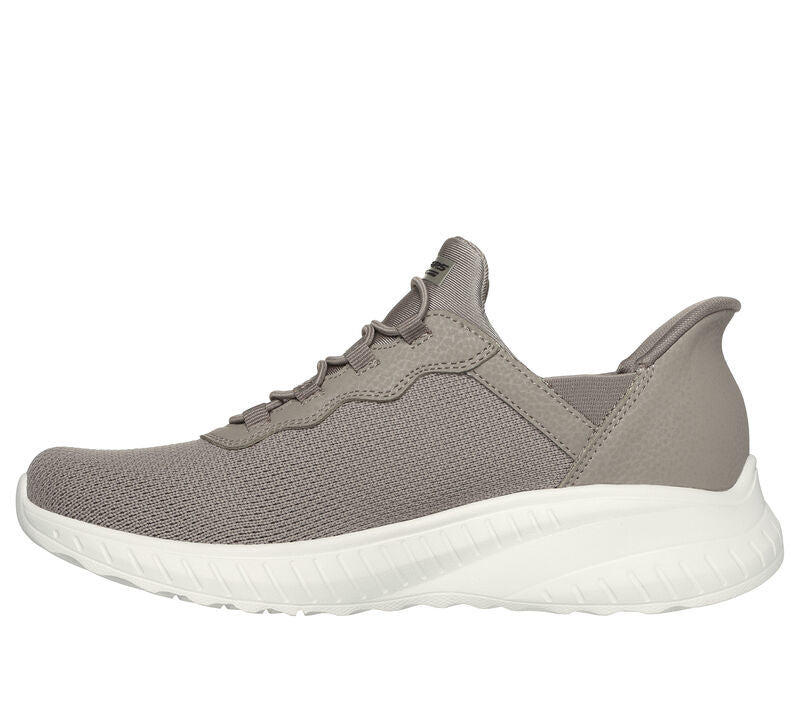 Skechers Παπούτσι Γυναικείο - BOBS Sport Squad Chaos 117500-TPE - TAUPE