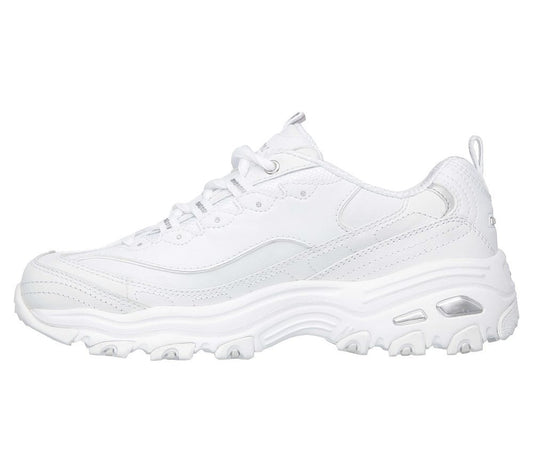 Skechers Παπούτσι Γυναικείο - DLites - Fresh Start 11931-WSL White-Silver