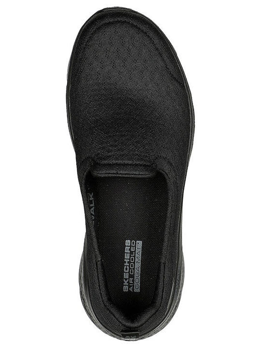 Skechers Παπούτσι Γυναικείο - GO WALK FLEX-OCEAN WIND 124955-BBK Black