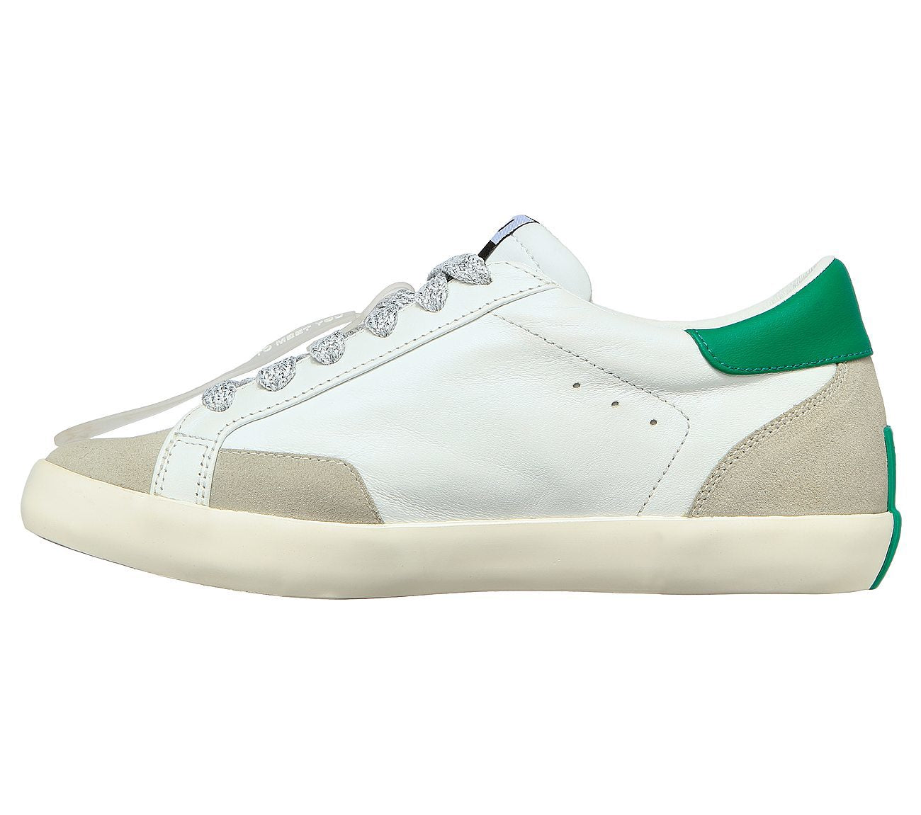 Skechers Παπούτσι Γυναικείο - The Stellar - Jovie 133183-WGR White / Green