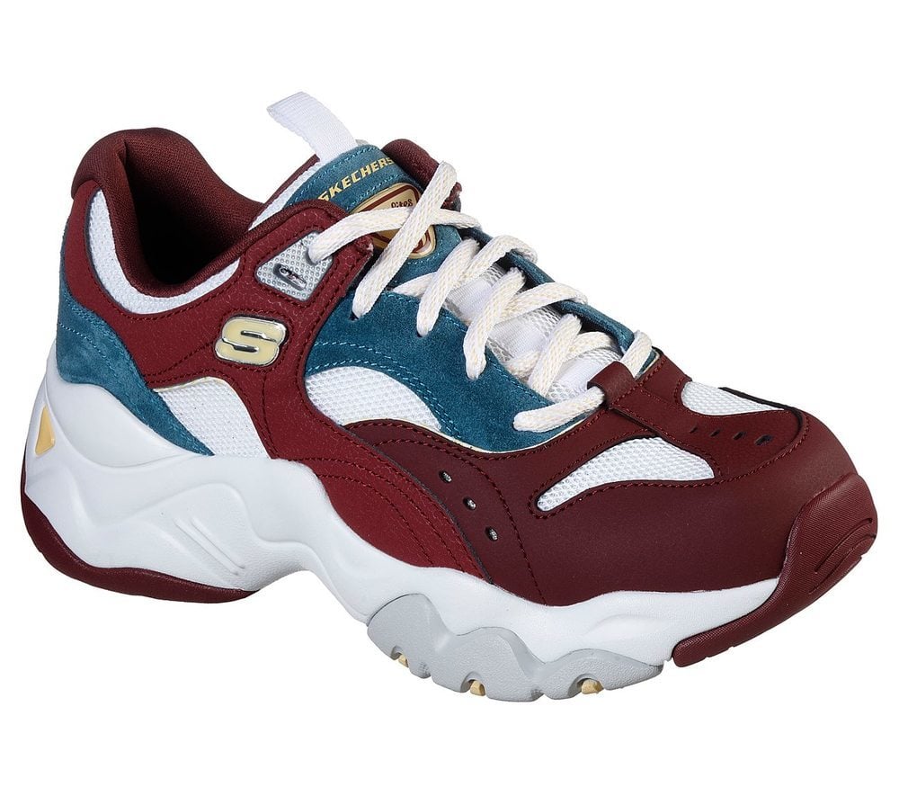 Skechers Παπούτσι Γυναικείο - DLites 3.0 - Ocean Cloud 13377-BUWT Red