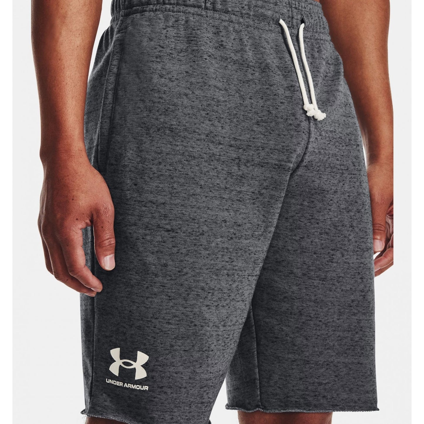Under Armour Ανδρική Αθλητική Βερμούδα Γκρί 1361631-012 - Rival Terry Short - Grey - E
