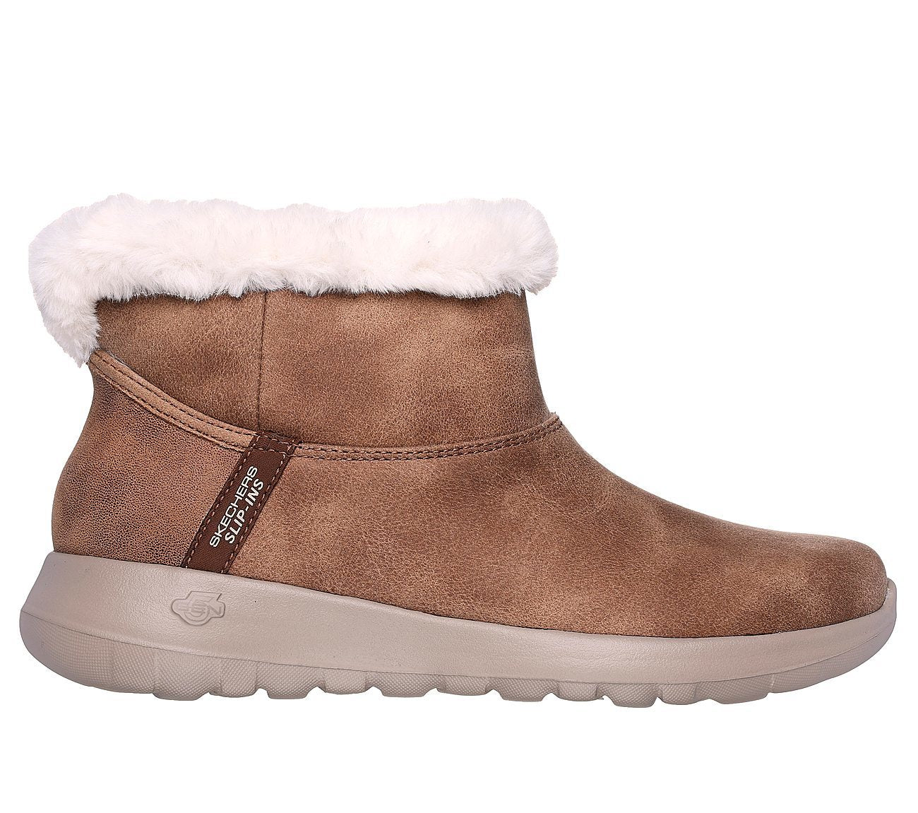 Skechers Μποτάκι Γυναικείο - On-the-GO Joy - Cozy Dream 144800-CSNT BROWN