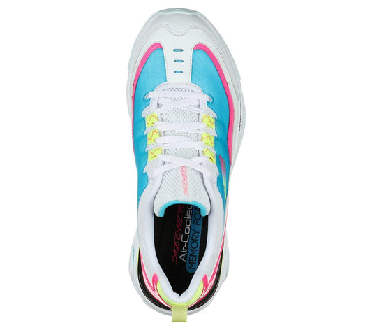 Skechers Γυναικείο Παπούτσι - Energy Racer - 149374-WBLP - White-Blue-Pink