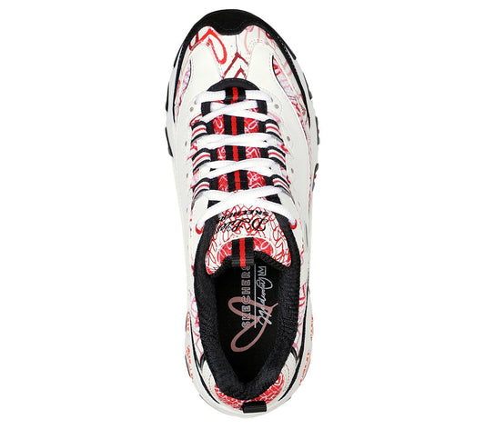 Skechers Παπούτσι Γυναικείο - Women JGoldcrown D Lites 149504-WRBK White/Red